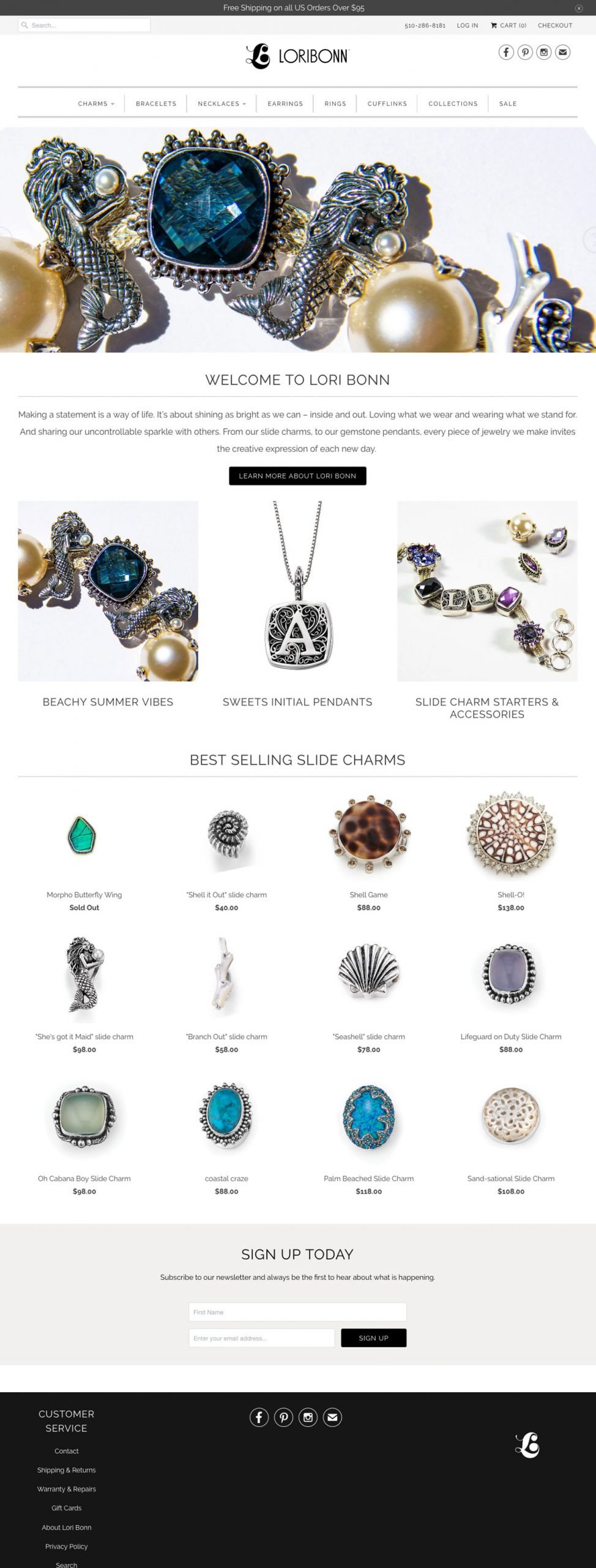 Lori Bonn Shopify store