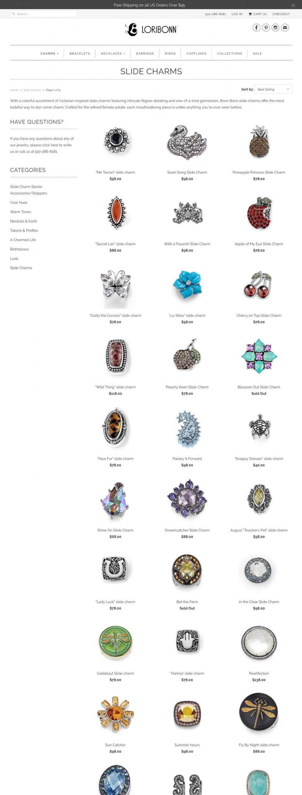 Lori Bonn Shopify store