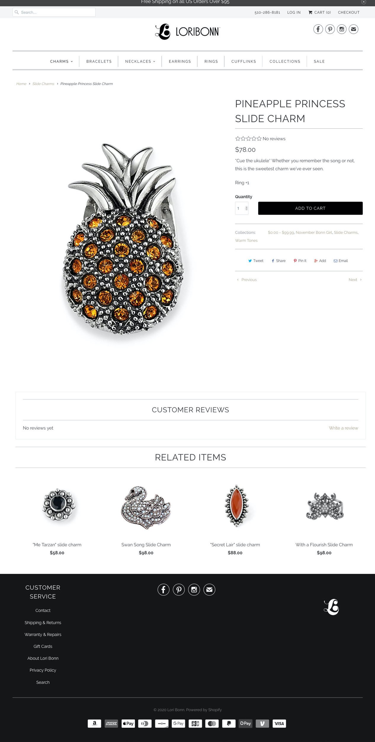 Lori Bonn Shopify store
